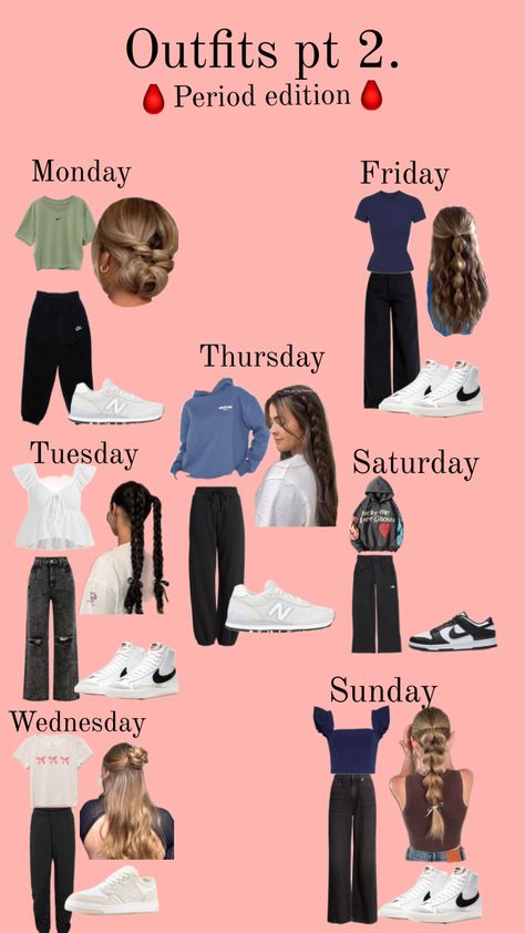 Period outfit! Outfits For When You're On Your Period, Outfits To Wear When You’re On Your Period, All Nighter Outfit, What To Wear When You're On Your Period, Outfits To Wear On Your Period School, Outfit Ideas For When On Period, Period Week Outfits, Outfits To Wear On Period, Outfits When Youre On Your Period