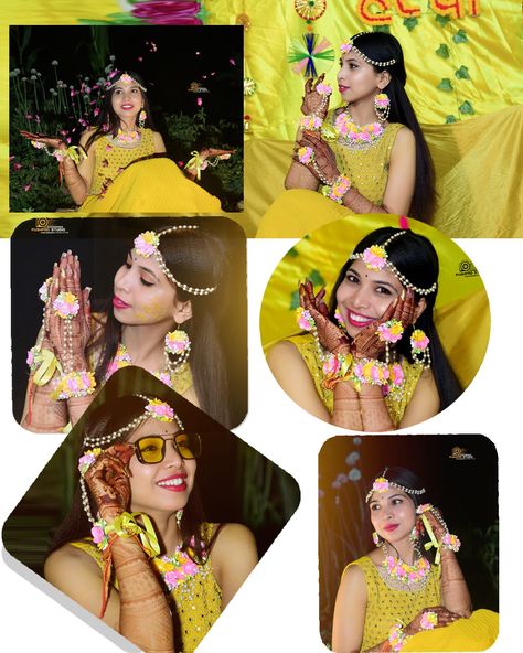 Bride Haldi ceremony shoot Haldi Ka Photo, Mehndi Stills, Haldi Ceremony Photography Poses, Haldi Video Shoot, Haldi Photo Shoot, Bridal Haldi Photoshoot, Haldi Shoot Poses, Bride Haldi Poses, Haldi Bride Poses