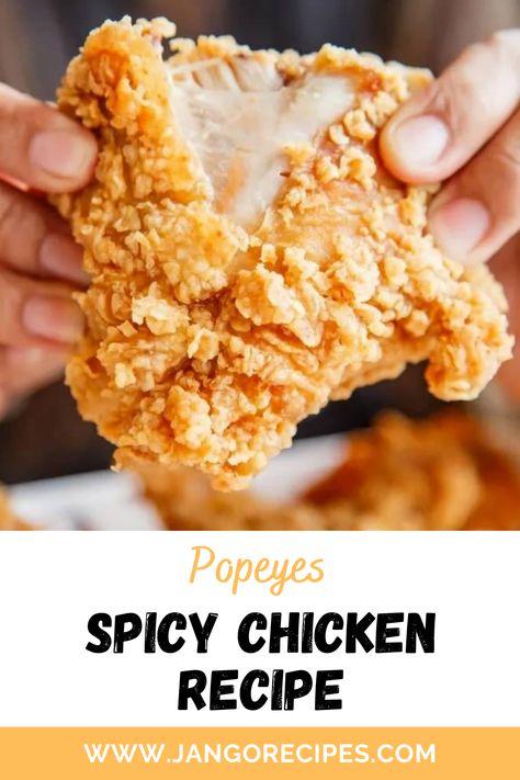 In this blog, I will share with you a Popeyes Spicy Chicken Recipe that is extremely delicious. Best Fried Chicken Batter Recipe, Fried Chicken Popeyes, Spicy Chicken Recipes Fried, Popeyes Spicy Chicken Sandwich Recipe, Popeyes Chicken Tenders Recipe, Popeyes Chicken Tenders, Popeyes Chicken Recipe, Churches Chicken Recipe, Popeyes Fried Chicken Recipe