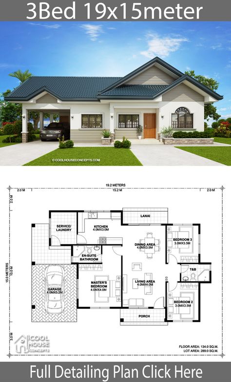 New Home Plan 143.48 Modern Bloxburg, Houses Bloxburg, Three Bedroom House Plan, Two Story House, Layout Bloxburg, Three Bedroom House, Home Design Plan, Sims 4 Houses, Bloxburg House