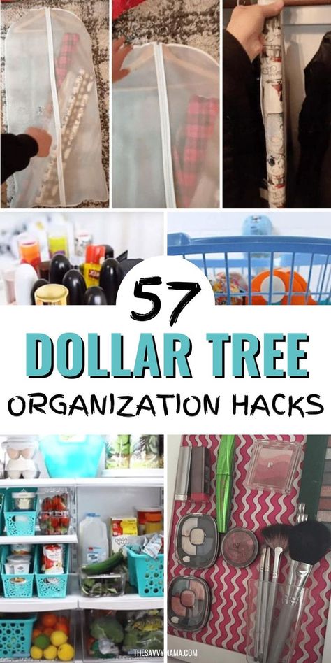 Get ready to transform your space with these 57 Dollar Tree organization hacks! Packed with organizing tips and DIY ideas, this collection covers everything from makeup and bathroom storage to fridge, kitchen pantry, and closet solutions. Discover how to declutter and organize every nook and cranny of your home, all on a budget. Dive into these smart, affordable hacks and watch your home become the tidy, organized oasis you’ve always wanted! Dollar Store Organization Hacks, Dollar Store Organization, Apartment Decorating For Couples, Dollar Tree Storage, Display Visual Merchandising, Dollar Tree Organization, Decor Organization, Store Hacks, Dollar Store Hacks