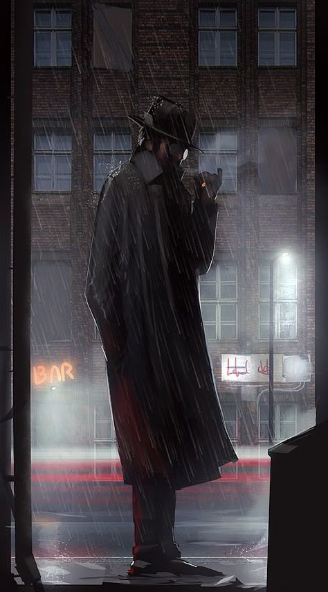 Character Design Detective, Noir Character Design, Andree Wallin, Detective Character Design, Noir Detective, Detective Aesthetic, Arte Peculiar, Mobil Drift, World Of Darkness