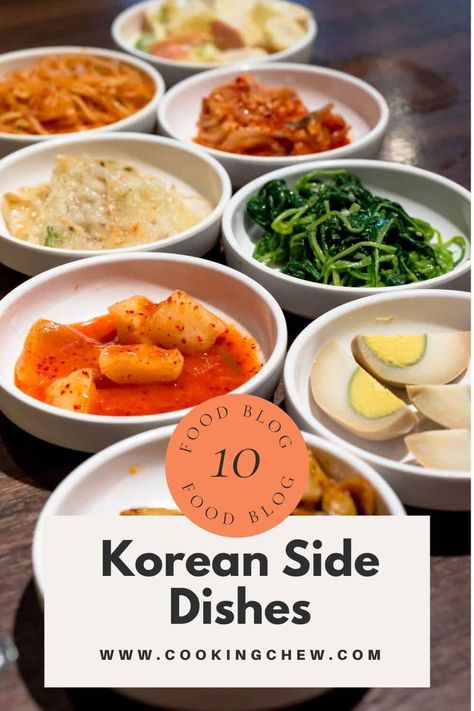 If you want to try your hand at Korean cuisine, you can start with some truly scrumptious Korean side dishes. Here are 10 banchan recipes that you must try at home! Recipes For Korean Food, Korean Cuisine, Kbbq Korean Sides, Korean Bbq Vegetables, Korean Bbq Recipes Side Dishes, Korean Bbq Banchan, Korean Dinner Party Menu Ideas, Korean Ban Chan Recipes, Korean Bbq Sides Dishes