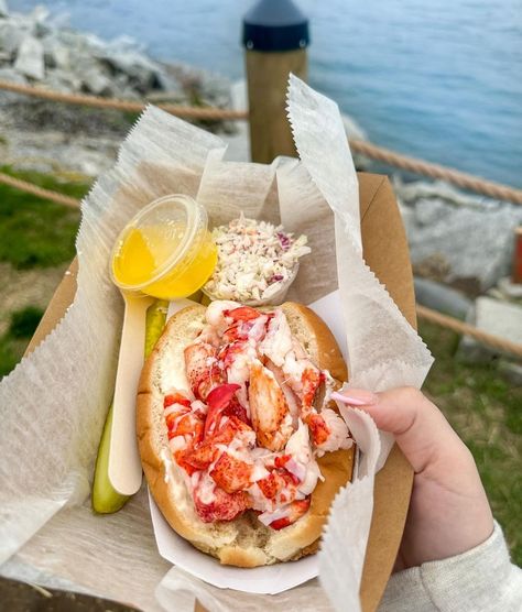 Plates of Portland, Maine | Jordan (@platesofportlandmaine) • Instagram photos and videos Maine Lobster Roll, Maine Food, Coastal Maine, Maine Lobster, Lobster Roll, Portland Maine, Sweet Nothings, July 12, Main Meals