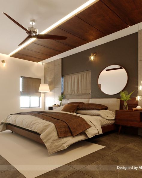 Wooden Ceiling Design For Bedroom, Wooden Ceiling For Bedroom, Bedroom Wooden Ceiling Design, False Ceiling Design Bedroom Modern, Morden Luxury Bedroom Design, False Ceiling Wooden Designs, False Ceiling Bedroom With Fan, Wooden False Ceiling Design For Bedroom, Asethic Bedroom Idea