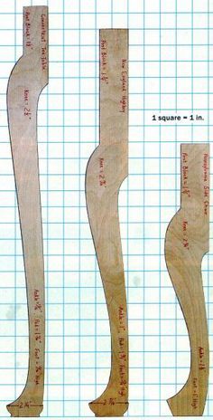 Leg Template, Legs Art, Wood Furniture Legs, Woodworking Chair, Woodworking Lathe, Woodworking Logo, Diy Holz, Wood Plans, Woodworking Jigs