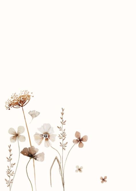 Phone Wallpapers Cute, Wallpaper Clock, Iphone Wallpaper Clock, Wallpapers Cute, Beige Flowers, Zestaw Ikon, Wallpaper Iphone Boho, Idee Cricut, Flower Graphic Design