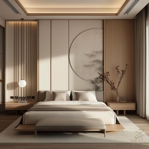 Minimalism has been a popular interior design staple for decades. However, if pure minimalism is a little 'dull' then you'll love our fusion of asian influences. It's a brilliant, and elegant, way to notch up your minimalist decor. Read it on https://loom.ly/xfTzMkw All renders created by Plush Design Interiors #asianminimalism #plushdesigninteriors #adelaideinteriordesigner #interiordesigneradelaidehills #adelaidedesignblog Master Bedrooms Modern Design, Japandi Style Bedroom Modern, Interior Design Influencer, Bedroom Moodboard Interior Design, Minimalistic Bedroom Ideas, Bedroom Back Wall Design, Minimalistic Bedroom Design, Minimal Bedroom Interior, Bedroom Design Minimalist