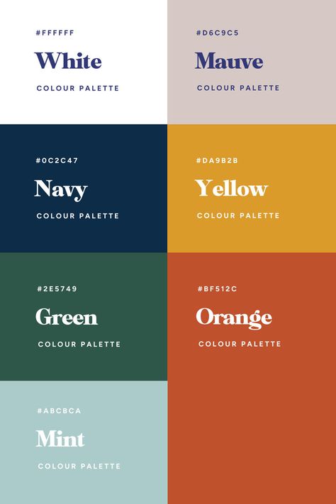 Love this calming & creative website color palette! Click to see the perfect mix of modern & muted tones for your next project! #websitedesign #colorpalette #inspiration ✨ Mint Color Palettes, Procreate Color Palettes, Color Palette Brand, Procreate Color Palette, Website Color Palette, Color Design Inspiration, Orange Color Palettes, Hex Color Palette, Creative Website