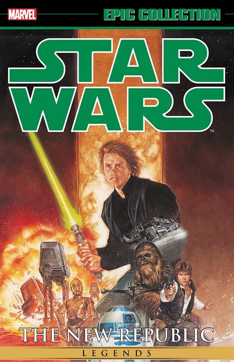 Star Wars Legends, Thrawn Trilogy, Dark Empire, Novel Covers, New Republic, Lando Calrissian, Han And Leia, Jabba The Hutt, Comic Book Collection