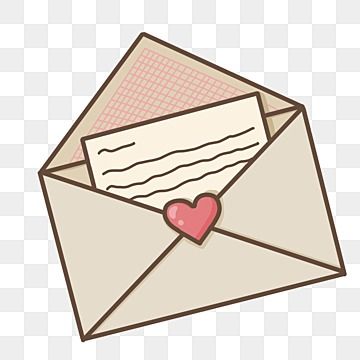 Open Envelope Drawing, Cute Love Letter Drawings, Letter Envelope Drawing, Cute Mail Icon, Letter Envelope Ideas, Cute Envelope Drawings, Love Letter Design Ideas, Love Letters Drawing, Cute Envelope Design