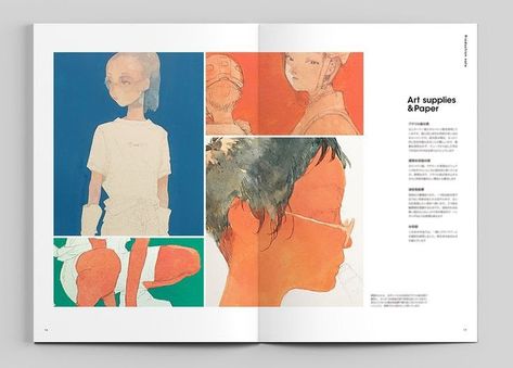 Artbook Design, Asian Editorial, Mises En Page Design Graphique, Page Layout Design, Zine Design, Portfolio Design Layout, Portfolio Book, Booklet Design, Magazine Layout Design