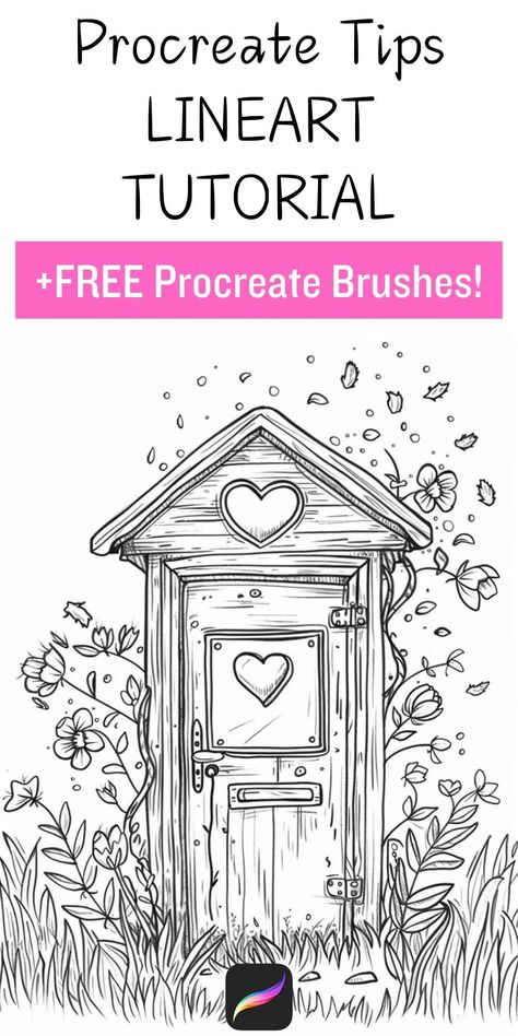 Ditch the lineart dread! My Procreate tutorial reveals the secrets to creating gorgeous artwork in minutes. 🔥 Get my top brush recommendations (including FREE tattoo brushes!) and easy-to-follow tips. #Procreate #Lineart #Tutorial #FreeBrushes Procreate Ideas Easy, Lineart Tutorial, Easy Procreate Art, Coloring Pages Procreate, Procreate Lineart, Procreate Coloring Pages, Procreate Coloring, Design Your Own Tattoo, Procreate Tutorials