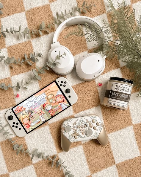 A cozy lil flatlay post🤍✨ Who else is excited for the release of MySims on the Switch?? It’s literally all I can think about👀 Well…that & the release of the LEGO horizon game!🥰 I just know that this game will be my entire personality when it releases👀 Are you planning on getting it?🤍 • • • @ea @thesims #mysims #nintendo #nintendoswitch #switch #switchgames #cozygaming #cozygamer #cozygames #upcominggames #flatlay #gamingcommunity Switch Games Aesthetic, Nintendo Switch Aesthetic Games, Cozy Switch Games, Family Switch, Horizon Game, Switch Aesthetic, Seasonal Aesthetic, Gamer Aesthetic, Cozy Gamer