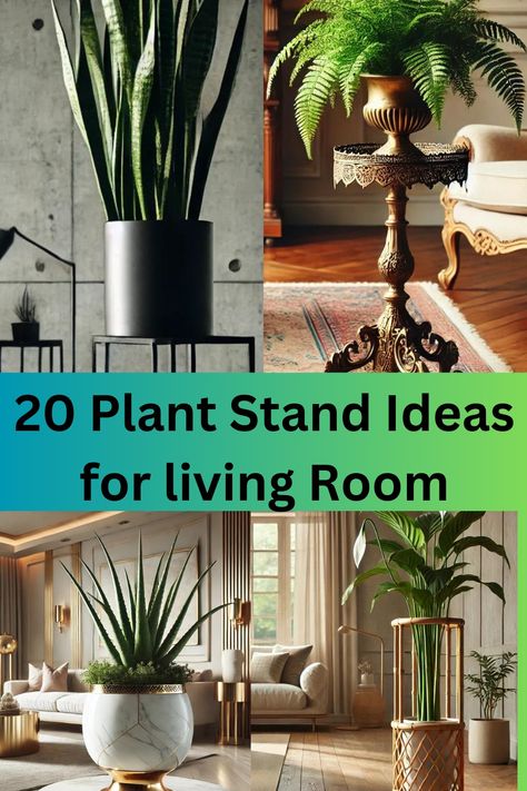 20 Indoor Plant Stand Ideas for Living Room: A Stylish Guide to Elevating Your Greenery How To Incorporate Plants In Living Room, Indoor Plant Ideas Living Room, Decorating House With Plants, Indoor Plant Display Ideas Small Spaces, Plant Stand Ideas Indoor, Plant Filled Living Room, House Plant Display Ideas, Indoor Plant Display Ideas, Living Room Planters