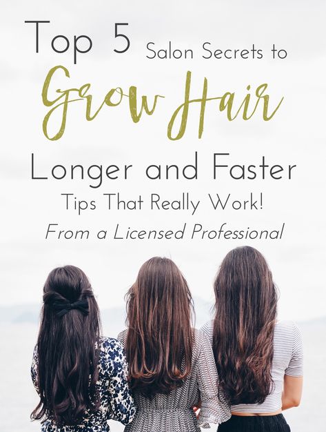 Help Hair Grow Faster, Grow Your Hair Fast, Ways To Grow Hair, Growing Long Hair Faster, Grow Long Healthy Hair, Make Hair Grow Faster, Growing Out Hair, Longer Hair Faster, Growing Healthy Hair