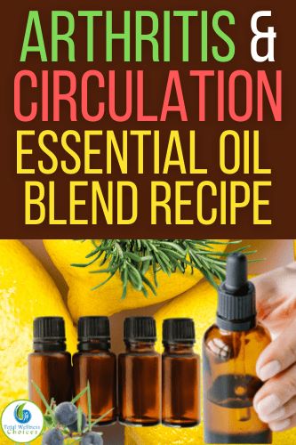 Arthritis and Circulation Essential Oil Blend Recipe - Total Wellness Choices Essential Oil For Circulation, Essential Oils For Inflammation, Pain Relief Essential Oils, Cypress Essential Oil, Essential Oils For Pain, Essential Oil Diffuser Blends Recipes, Essential Oil Remedy, Essential Oils Guide, Essential Oil Spray