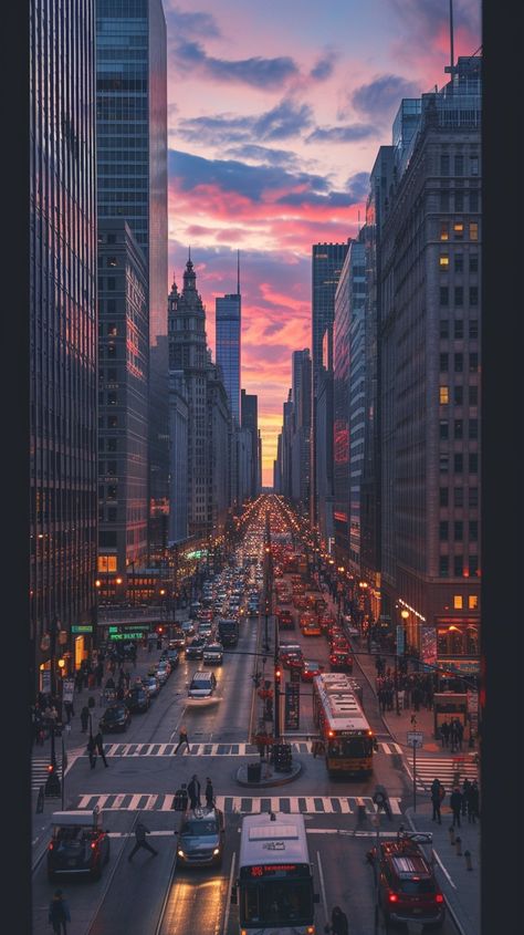 Urban Sunset Hues: The bustling city pulse under a spectacular sunset creates a stunning urban tapestry of life. #cityscape #sunset #skyscrapers #urban #traffic #dusk #twilight #buildings #aiart #aiphoto #stockcake https://ayr.app/l/5te4 Cityscape Reference Photo, Urban Cityscape Photography, Urbanscape Photography, Cityscapes Photography, Manmade Structures, Sunset Building, Geography Themes, Perspective Practice, Sunset Architecture