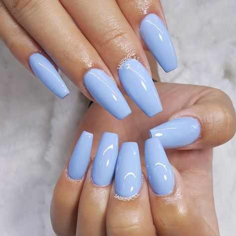 See this Instagram photo by @sabrina_ils • 856 likes Blue Gel Nails, Unghie Nail Art, Blue Acrylic Nails, Her Nails, Super Nails, Blue Nail, Summer Acrylic Nails, Coffin Nails Designs, Nail Shapes