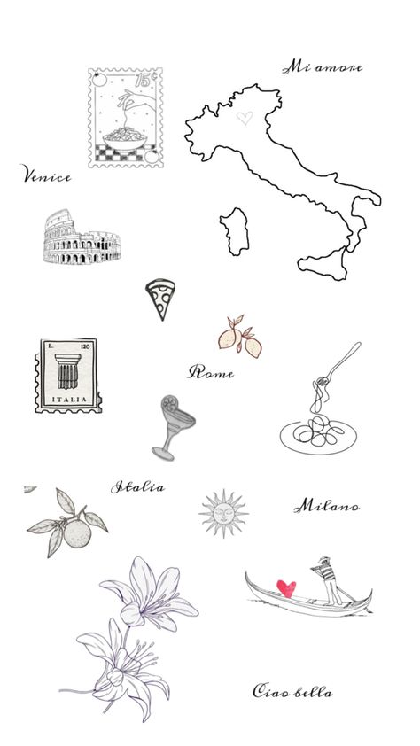 Tattoos For Italians, Outline Of Italy Tattoo, Tattoos From Italy, Tiny Tattoos Italy, Italian Tattoo Ideas For Women, Mexico Themed Tattoo, Italian Family Tattoo Ideas, Simple Italian Tattoos, Italy Tatoos Ideas