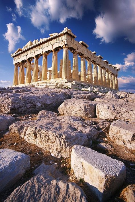 "Stand in awe at The Acropolis! 🏛️🇬🇷 Walk through Athens’ ancient citadel and immerse yourself in the rich heritage of Greece. 🌟🏺 #Acropolis #AncientGreece #TravelAthens" Greece Civilization, Archaeology Aesthetic, Greece Acropolis, Acropolis Greece, Greek Town, Acropolis Of Athens, Athens Acropolis, The Acropolis, Mysterious Places