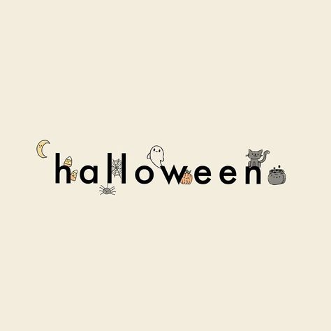 October Typography, Boo Typography, Widget Halloween, Halloween Widget, Widget Pictures, October Daily, Halloween Typography, Font Typography, Typography Illustration