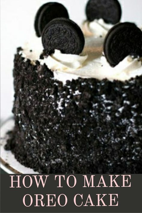 Hey guys, this is a recipe of homemade oreo cake with only just 3 ingredients. Check out the recipe on my website and try it and let me know how it goes with you.❤️ #oreocake #oreolover #oreocakewith3ingredients #cake #cakelover #thecurlygirl How To Make Oreo Cake Without Oven, Easy Chocolate Oreo Cake, Oreo Cookie Cake Recipe Simple, Simple Oreo Cake, Homemade Oreo Cake, Easy Oreo Cake, Oreo Cookie Cake, Cake Without Oven, Chocolate Oreo Cake