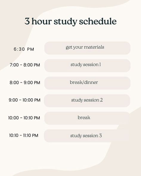 3 hour study schedule Self Study Timetable Ideas, 5 Hour Study Schedule With School, 4 Hr Study Schedule, 12 Hour Study Schedule With School, 6 Hours Study Routine After School, Study Schedule For Working People, 3 Day Study Plan, Study Squedule, Ncidq Study Schedule