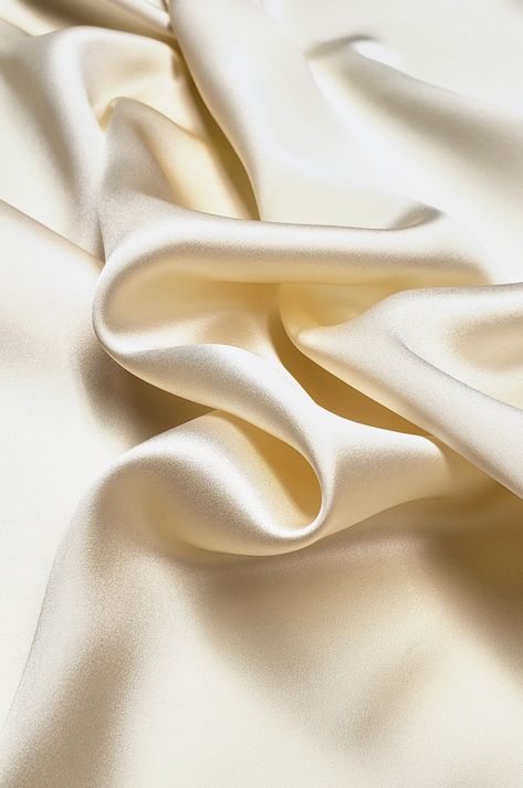 Did you know that Satin is a type of fabric weave? Satin can be made from any type of fiber like Silk, or synthetic fibers like polyester (plastic). Beware of sellers not stating the type of fiber their satin fabric, garment or item is made from. We have many more colors & 100% Silk fabric types available in lightweight, midweight & heavyweight. We are proud to be a US company that has been in business for over 35 yrs helping people & their creations look their best.⁠ #silkfabric #satin #fabric Satin Texture Fabrics, Tela, Satin Colors Fabric, Silk Fabric Aesthetic, Types Of Satin Fabric, Silk Texture Fabric, Silk Fabric Texture, Fabric Movement, Tela Satin