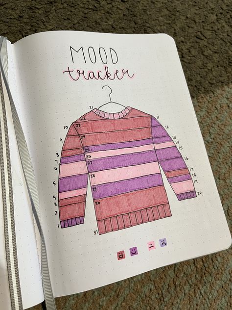 November Mood Tracker Ideas, November Weather Tracker, October Weather Tracker, December Mood Tracker Bullet Journal, November Mood Tracker Bullet Journal, Bullet Journal Decembre, December Bullet Journal Mood Tracker, Winter Mood Tracker, November Bullet Journal Mood Tracker