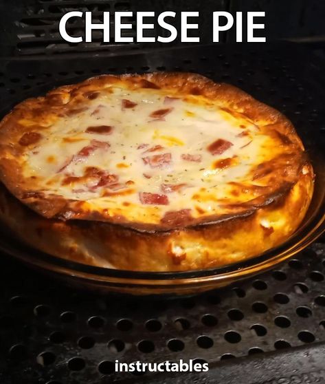 Mexican Cheese Pie, Homemade Cheese Pie 12 Tomatoes, Homemade Cheese Pie, Cheese Lava Pie, Cheese Lava Pizza, Munster Cheese Recipes, Muenster Cheese Recipes, Apple Pie With Cheese, Chicken Loaf