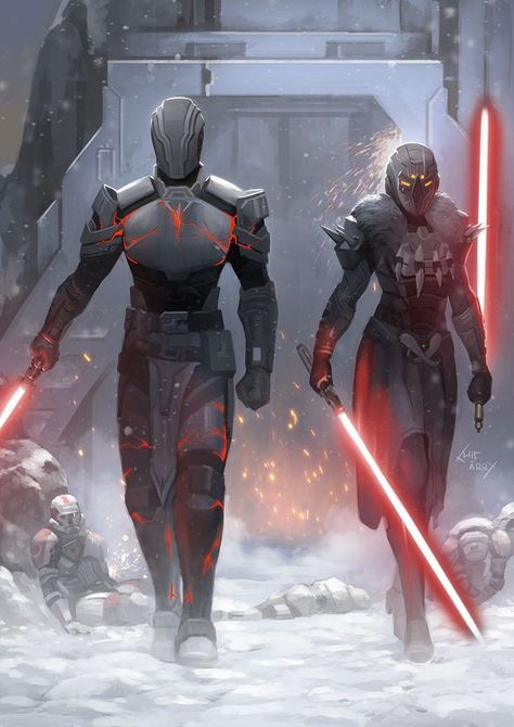 Star Wars Force Powers, Swtor Sith Warriors, Sith Warrior Concept Art, Star Wars Fantasy Art, Star Wars Armor Concept Art, Star Wars Original Character, Sith Lord Art, Female Sith Lord, Sith Oc