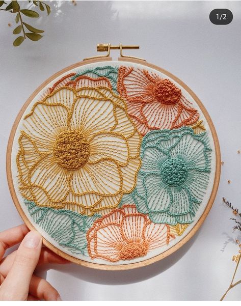 Folk Embroidery Patterns, Embroidery Aesthetic, Aesthetic Embroidery, Modern Hand Embroidery Patterns, Clothes Embroidery Diy, Floral Cross Stitch Pattern, Simple Hand Embroidery Patterns, Digital Embroidery Patterns, Diy Embroidery Patterns