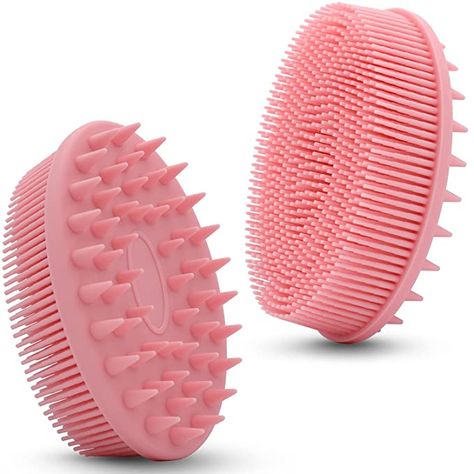 Silicone Body Scrubber, Exfoliating Body Brush, Facial Scrubber, Scalp Brushing, Hair Care Tools, Exfoliating Brush, Scalp Massager, Shower Scrubber, Body Brush