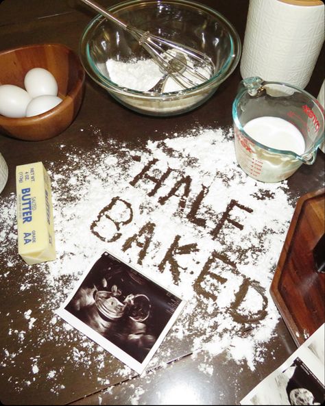 half baked pregnancy bump inspo Birth Reveal Ideas, Bubble Bath Maternity Pictures, Half Baked Couple Maternity Photo, Plus Size Half Baked Pregnancy Photo, Half Baked Christmas Pregnancy Photo, Healthy Diet For Pregnant Women, Baby Reveal Ideas To Parents Grandparents Pregnancy Announcements, Half Baked Baby Photo Shoot, Half Baked Photo Ideas