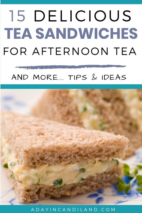 Recipes For Afternoon Tea, Ladies Tea Sandwiches, Easter Tea Sandwiches, Fancy Tea Sandwiches Recipes, Cute Sandwiches For Party, Bridal Shower Brunch Food Ideas Tea Sandwiches, British Tea Sandwiches Recipes, Open Face Tea Sandwiches, Tea Time Sandwiches Ideas