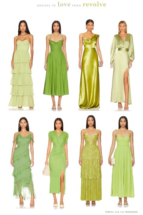 House of Harlow 1960 x REVOLVE … curated on LTK Wedding Guest Mood Board, Lime Green Wedding Theme, Mismatched Green Bridesmaid Dresses, Lime Green Bridesmaid Dresses, Bridesmaid Dresses Color Palette, Bridesmaid Color Palette, Lime Green Dress, Green Themed Wedding, Wedding Moodboard