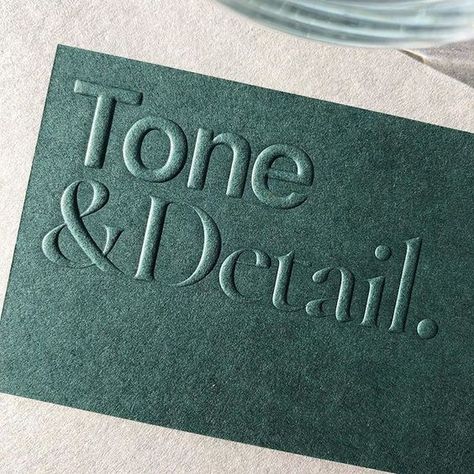 Fashion Business Cards Creative, Foil Stamping Design, Debossed Business Card, Colorplan Paper, Embossed Business Cards, Blind Embossing, Fashion Business Cards, Foil Business Cards, Business Card Texture