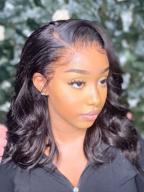 Flaunt your gorgeous waves with this layered body wave. The layers add effortless volume and movement to the hair. Click on the link to check out these 18 most incredible sew-in bob hairstyles for a fresh new style. Photo Credit: Instagram @beautyloungehb Black Sew In Hairstyles, Short Sew In Hairstyles, Sew In Bob Hairstyles, Weave Bob Hairstyles, Bob Weave, Tan Skin Blonde Hair, Blond Ombre, Sew In Hairstyles, Bangs Hairstyles