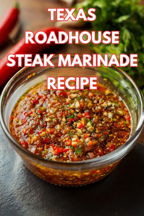 Texas Roadhouse Steak Marinade Recipe - Recipe Taken Best Grilled Steak Marinade, Texas Roadhouse Steak Recipe, Best Beef Marinade, Red Wine Vinegar Steak Marinade, The Best Steak Marinade, Healthy Steak Marinade, Texas Roadhouse Chicken Marinade, Red Wine Steak Marinade, Texas Roadhouse Steak Marinade