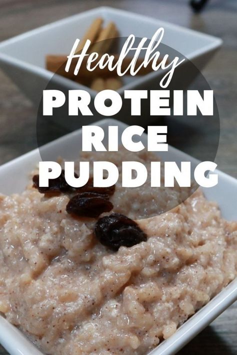 Protein Rice Pudding, Healthy Rice Pudding Recipe, Tapioca Pudding Recipe, Protein Rice, Rice Diet, Meal Prep Healthy, Rice Pudding Recipes, Delicious Meal Prep, Rice Pudding Recipe