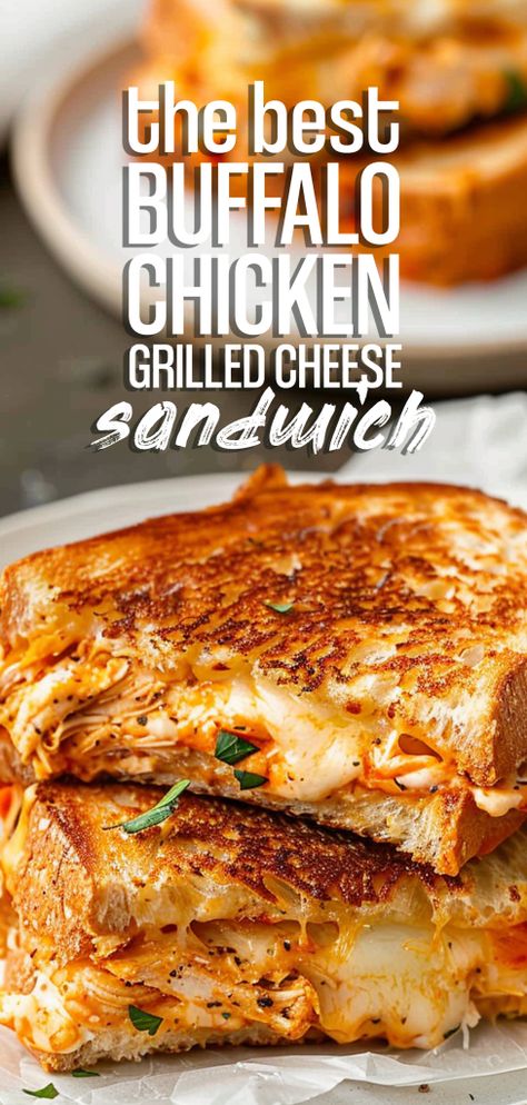 Buffalo Chicken Grilled Cheese Sandwiches [25 Minutes] – Chasety Cooked Sandwich Recipes, Buffalo Chicken Panini Recipes, Popular Sandwich Recipes, Blackstone Grilled Cheese Recipes, Chicken Sandwich Recipes Indian, Chicken Bacon Ranch Grilled Cheese, Grilled Sandwiches Recipes, Chicken Tender Sandwich Ideas, Types Of Grilled Cheese Sandwiches