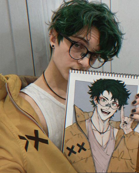 Deku Aesthetic Anime Art Style, Anime Sketchbook Ideas, Sketchbook Drawings Ideas Sketch Books, Cartoon Art Styles Sketches, Anime Art Simple Drawing, My Hero Academia Drawing, Design A Character, Anime Sketchbook, Boy Sketch