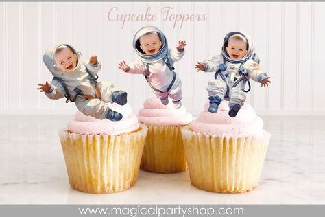 Edible cupcake toppers