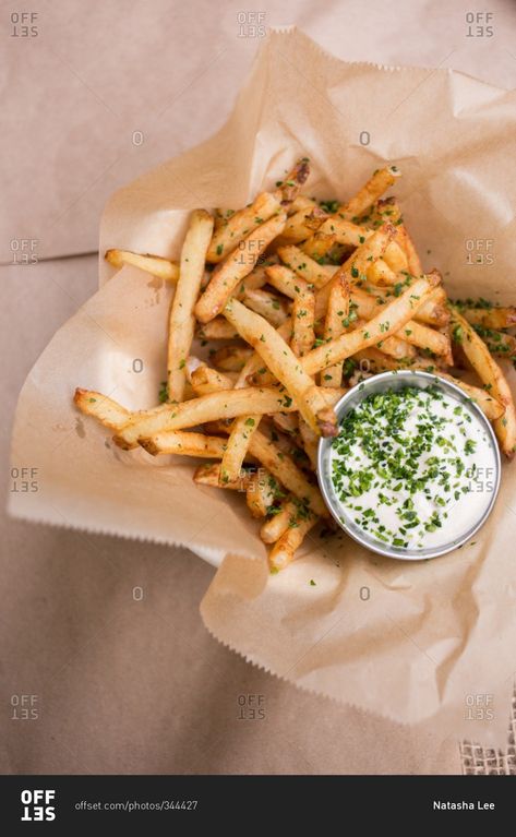 French fries in a basket with dipping sauce stock photo - OFFSET French Fries, Dipping Sauce, Chicken Wings, Stock Photography, Baskets, Sauce, Cafe, Chicken, Illustrations