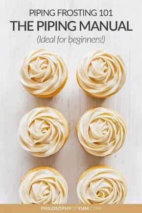 Tips For Piping Frosting, Frosting Recipes For Decorating, The Piped Peony, 1m Piping Tip Cupcake, Buttercream Frosting Tips, Ombre Piping Techniques, Perfect Piping Frosting, Best Icing For Piping Cupcakes, Icing Recipe For Piping Cupcakes