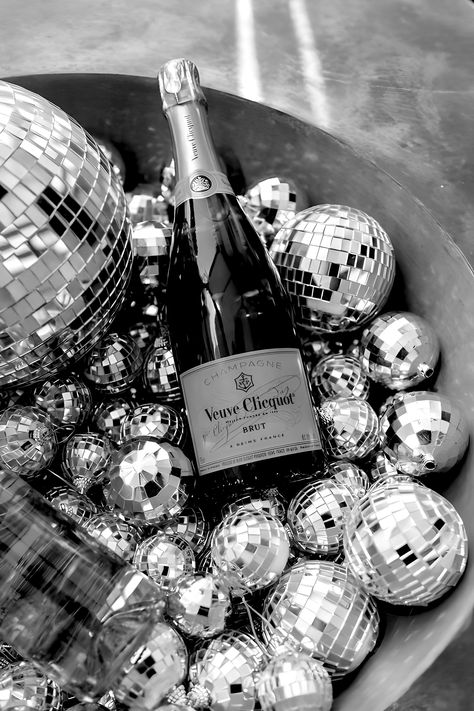 Disco Ball Champagne Poster, Bar Cart Print, Black and White, Funky Trendy Wall Art, Disco Party Decor, Cocktail Wall Art, Vintage Bar Print Black And White Disco Ball Aesthetic, Black And White Champagne Aesthetic, Disco Cocktail Party, New Years Disco Party Ideas, Black And White Nye Party, Black White And Gold Birthday Party, 25th Party Ideas, Champagne Aesthetic Vintage, Black And White Bday Theme