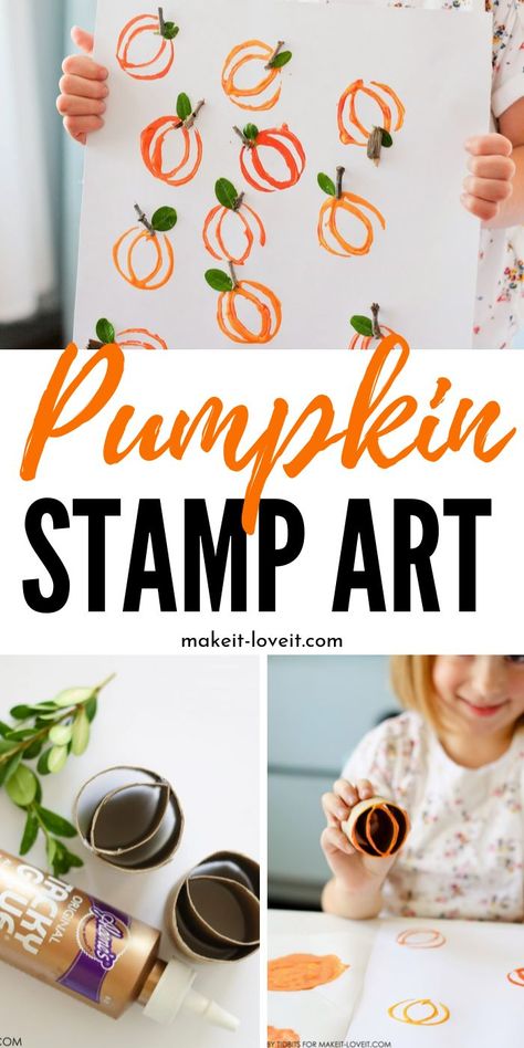 Pumpkin stamp art is a kid-friendly pumpkin craft perfect for fall. Toilet paper art that gives you a gorgeous pumpkin design. Try this stamp art craft today! #art #craft #toiletpaperroll #tutorial #kidfriendly #kidcraft #fallcraft #rainydaycraft Pumpkin Toilet Paper, Toilet Paper Art, Christmas Art For Kids, Pumpkin Craft, Fall Arts And Crafts, Toilet Paper Crafts, Rainy Day Crafts, Popular Crafts, Wedding Crafts Diy