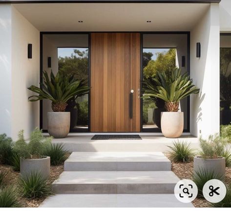 [PaidAd] 94 Top Front Of House Landscape Ideas Entrance Modern Advice To Learn More #frontofhouselandscapeideasentrancemodern House Front Door Design, Modern Entrance Door, Modern Entrance, Home Exterior Makeover, Entrance Door Design, التصميم الخارجي للمنزل, Door Design Modern, House Front Door, Casa Exterior