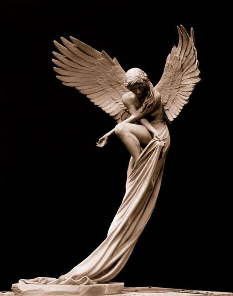 Benjamin Victor, Angel Statue, Angel Sculpture, Ange Demon, Angel Statues, Classical Art, 판타지 아트, Angel Art, Sculptures & Statues